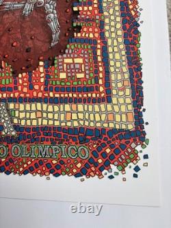 Pearl Jam Band Concert Streaming Tour Poster Rome Roma December 19 2020 Emek