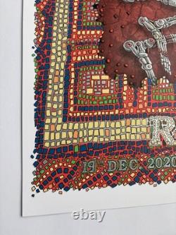 Pearl Jam Band Concert Streaming Tour Poster Rome Roma December 19 2020 Emek