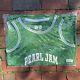 Pearl Jam Basketball Green 33 Jersey Lrg Boston Sep 9/15 & 9/17 2024 Fenway Park