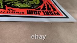 Pearl Jam Benaroya Hall 2003 Seattle Ames poster