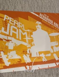 Pearl Jam Benaroya Hall Promo Poster 2003 Acoustic Live Album 12x24