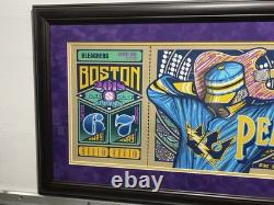 Pearl Jam Boston Away 2018 Variant Edition Poster by Brad Klausen #81/109