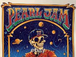 Pearl Jam Boston Poster 2024 Fenway Park concerts tour helen kennedy art