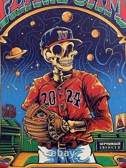Pearl Jam Boston Poster Fenway Park concerts 2024 tour helen kennedy art