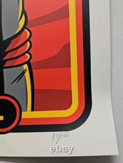 Pearl Jam Chicago Blackhawks Poster Sept 5 2023 Night 1 Mark Jamotillo Signed