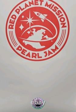 Pearl Jam Chicago Blackhawks Poster Sept 5 2023 Night 1 Mark Jamotillo Signed