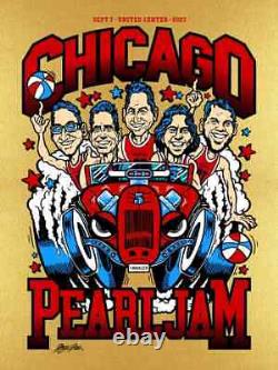 Pearl Jam Chicago-Night 2 SuperGold Variant AMES BROS xx/110 PRESALE CONFIRMED