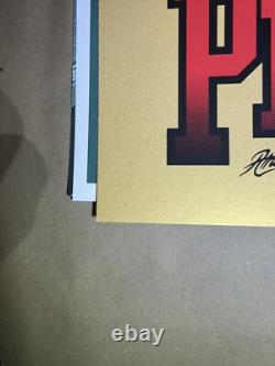 Pearl Jam Chicago-Night 2 SuperGold Variant SIGNED & NUMBERED LE/110