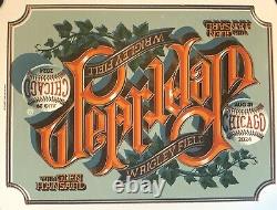 Pearl Jam Chicago Poster 2024 Wrigley Field max loeffler art pj concert tour