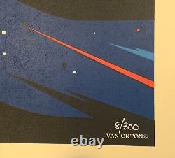 Pearl Jam Chicago Poster AP 2024 Wrigley Field Van Orton Green Variant 8/300
