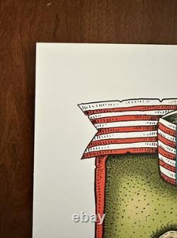 Pearl Jam Chicago Wrigley EMEK Poster 7/19/2013 AP #80/100 SIGNED & DOODLED