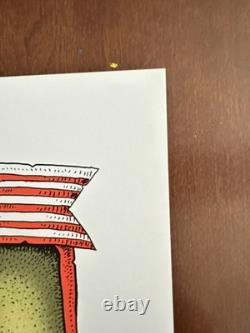 Pearl Jam Chicago Wrigley EMEK Poster 7/19/2013 AP #80/100 SIGNED & DOODLED