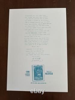 Pearl Jam Chicago Wrigley EMEK Poster 7/19/2013 AP #80/100 SIGNED & DOODLED