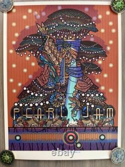 Pearl Jam Cleveland Ohio Poster 2010 Tour Poster Official RARE OFFICIAL LIMITED