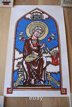 Pearl Jam Concert Poster 2000 Fresno San Bernardino Ames Bros Rare