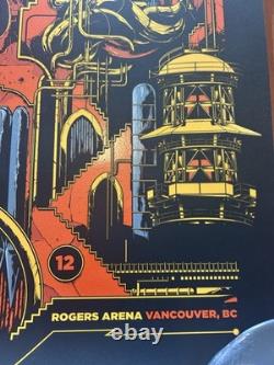 Pearl Jam Concert Poster 2013 Vancouver BC Rogers Arena