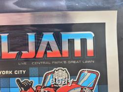 Pearl Jam Concert Poster 2015 New York City Chrome AP Edition 30/85 Transformers
