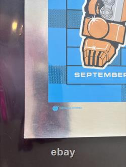 Pearl Jam Concert Poster 2015 New York City Chrome AP Edition 30/85 Transformers