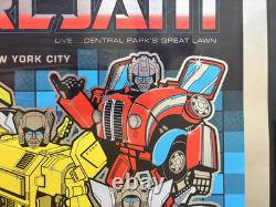 Pearl Jam Concert Poster 2015 New York City Chrome AP Edition 30/85 Transformers