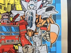 Pearl Jam Concert Poster 2015 New York City Chrome AP Edition 30/85 Transformers