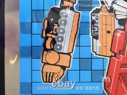 Pearl Jam Concert Poster 2015 New York City Chrome AP Edition 30/85 Transformers