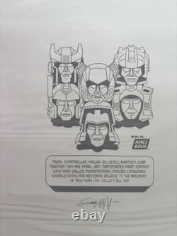Pearl Jam Concert Poster 2015 New York City Chrome AP Edition 30/85 Transformers