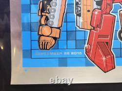 Pearl Jam Concert Poster 2015 New York City Chrome AP Edition 30/85 Transformers