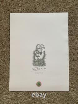 Pearl Jam Concert Poster Boston 2016 AP Green Monster Ames Bros LE/315