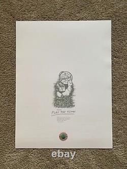 Pearl Jam Concert Poster Boston 2016 AP Green Monster Ames Bros LE/315