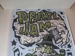 Pearl Jam Concert Poster Brazil Nov 20, 2015 #76/100 Signed John Fellows