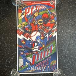Pearl Jam Concert Poster Chicago Wrigley 2016 AP Brad Klausen LE/305
