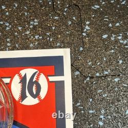 Pearl Jam Concert Poster Chicago Wrigley 2016 AP Brad Klausen LE/305