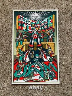 Pearl Jam Concert Poster Memphis 2014 AP Brad Klausen Signed Numbered 200