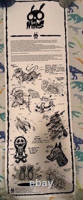 Pearl Jam Concert Poster Nychos Oct 2014 Pepsi Arena Denver CO BEAUTIFUL