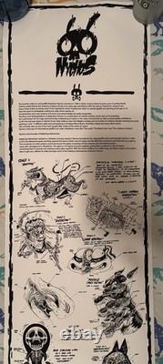 Pearl Jam Concert Poster Nychos Oct 2014 Pepsi Arena Denver CO BEAUTIFUL