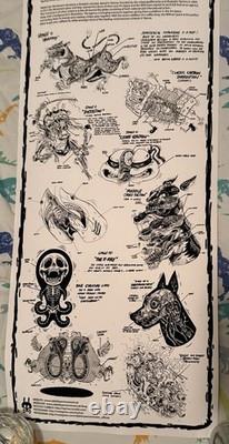 Pearl Jam Concert Poster Nychos Oct 2014 Pepsi Arena Denver CO BEAUTIFUL