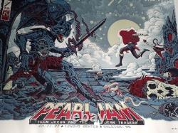 Pearl Jam Concert Poster Raleigh North Carolina 5/11/2025 Lenovo Center Sutfin