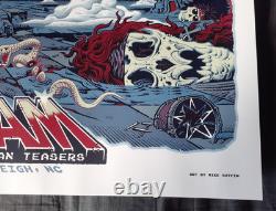 Pearl Jam Concert Poster Raleigh North Carolina 5/11/2025 Lenovo Center Sutfin