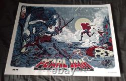 Pearl Jam Concert Poster Raleigh North Carolina 5/11/2025 Lenovo Center Sutfin