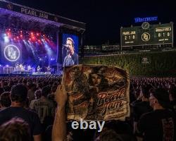 Pearl Jam Concert Poster Wrigley
