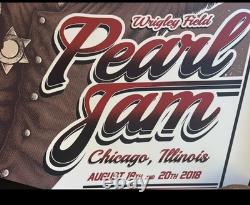 Pearl Jam Concert Poster Wrigley