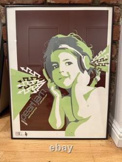 Pearl Jam Concert Tour Cleveland OH Professionally Framed Poster Art