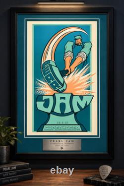 Pearl Jam Copenhagen 2007 Brad Klausen Concert Poster Original Show Edition