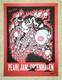 Pearl Jam Copenhagen Poster 2022 Ames Bros Ap Red Metallic Signed #/85 Vedder