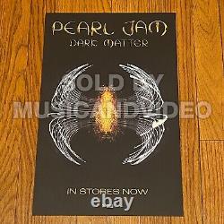 Pearl Jam Dark Matter OFFICIAL PROMO 11x17 Poster & Dbl Sided Slip Mat and Patch