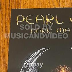 Pearl Jam Dark Matter OFFICIAL PROMO 11x17 Poster & Dbl Sided Slip Mat and Patch