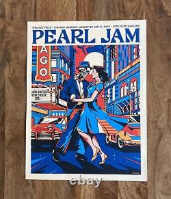 Pearl Jam Dark Matter World Tour Wrigley Field Van Orton Poster 8/29 & 31/2024