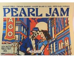 Pearl Jam Dark Matter poster Chicago August 2024 LAST 1 LEFT