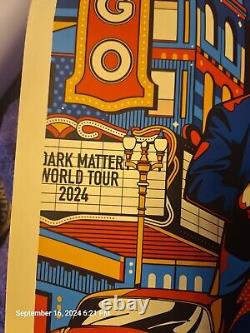 Pearl Jam Dark Matter poster Chicago August 2024 LAST 1 LEFT