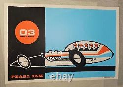 Pearl Jam Denver 2003 Pepsi Center Ball Arena Concert Poster Ames Bros Print 4/1